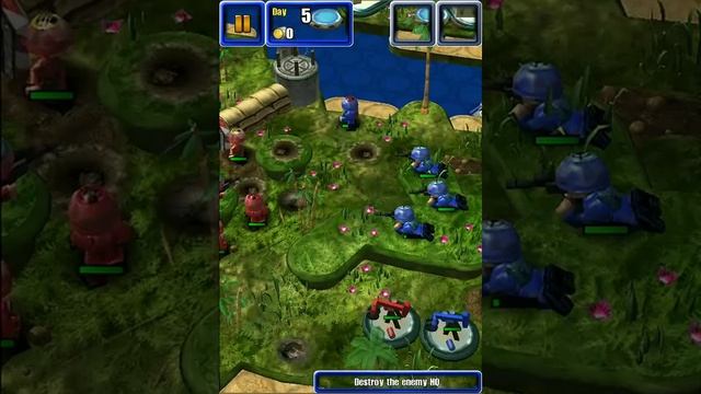 Great Little War Game 2 Gameplay - Mission 14 - iOS/iPhone/iPad Playthrough смотреть онлайн