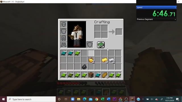 Beating Dreams Minecraft 1.16 Speedrun World Record смотреть онлайн