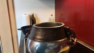 Суп из чечевицы в афганском казане