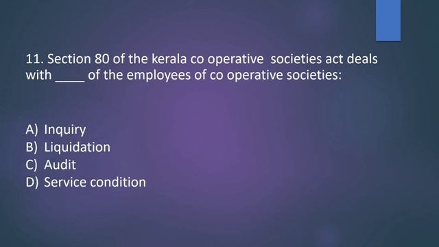 MODEL QUESTIONS FOR COOPERATIVE JUNIOR CLERK CASHIER EXAM/KS CARD BANK/ JUNIOR INSPECTOR смотреть онлайн