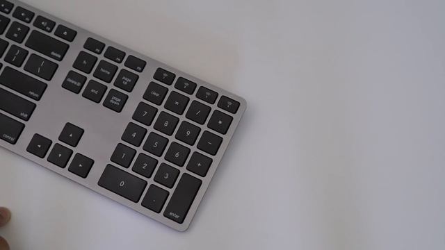 The best Mac keyboard? Matias Wireless Aluminum Keyboard!