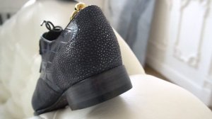 Осфорды. Кожа крокодила и морского ската. Индивидуальный пошив обуви.