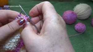 Как связать платье с круглой  кокеткой на девочку 6 месяцев вязание спицами [Часть 1]