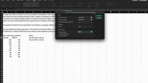 Statistics - Hypothesis Testing - On Using Excel - Two-Sample t-test: Independent Samples - e.g. 1