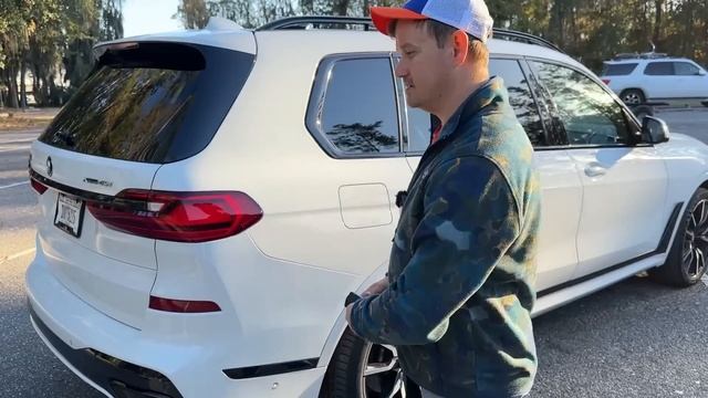 Осмотр BMW X7 2021 из Америки ! Вся Целая ! Цена 83500$ под Ключ с ЕПТС !