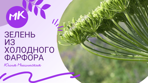 Мк зелень из холодного фарфора