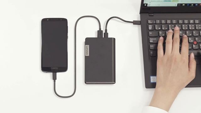 Lenovo USB-C Laptop Power Bank Training Video смотреть онлайн