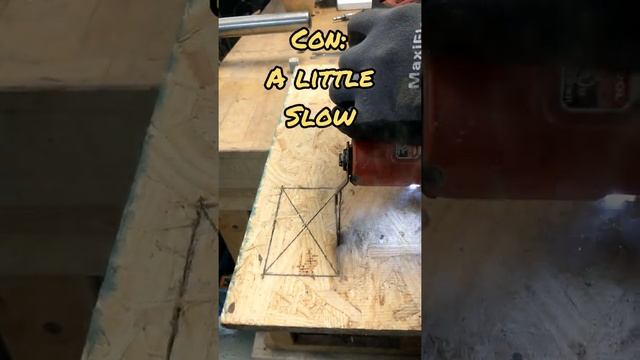 Tool Tips Milwaukee Multi Tool vs Cutout Tool in Plywood TikTok #tooltips #lifehacks