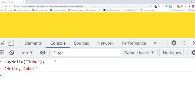 ✅ JavaScript Functions |  Default Function Parameter Value in JavaScript | Multiple Parameter value