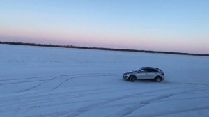 Испытание зимним бездорожьем Kia Rio X-line 2018. Часть 1.