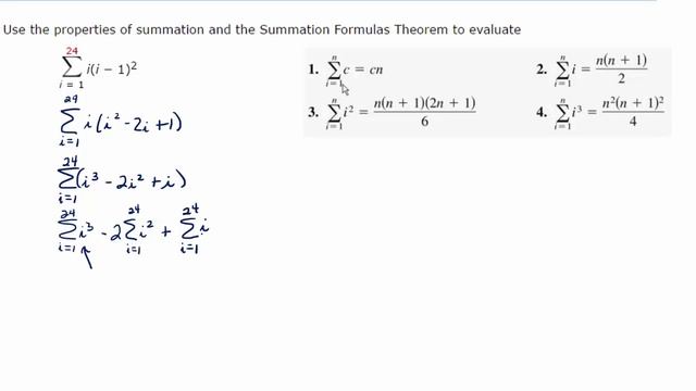 Evaluate a large Sum in Sigma Notation using formulas смотреть онлайн