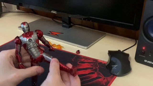 ОБЗОР НА ФИГУРКУ ЖЕЛЕЗНОГО-ЧЕЛОВЕКА ОТ ZD TOYS