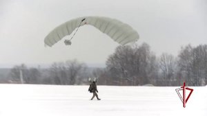 Парашютная подготовка бойцов 604-го Краснознамённого ЦСН Росвардии "Витязь"