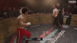 Бой Анубис VS Золотой Полный бой !!!! Top Dog 8