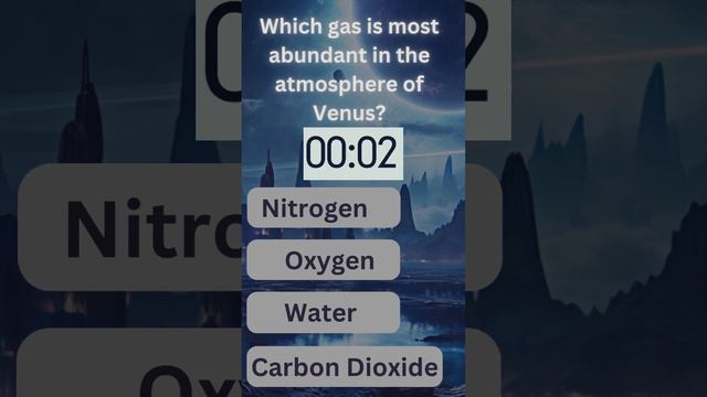 "Unveiling Venus: The Carbon Dioxide Chronicles #quiztime #riddleaddict #didyouknow #largestplant