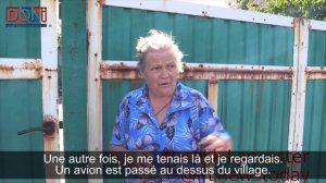 MH17 - Collecte des restes de l'appareil et des passagers - Interviews de témoins visuels