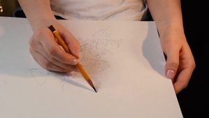 Что делать на карантине дома? Рисуем акварелью хризантему!