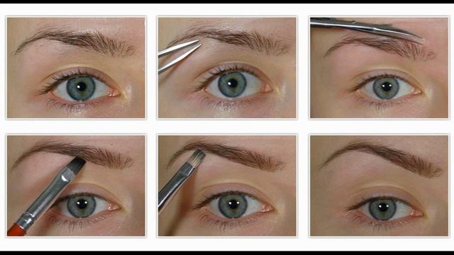 как правильно выщипать брови