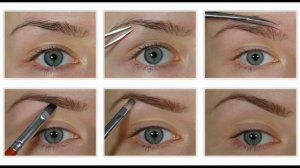 как правильно выщипать брови