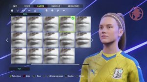 FIFA 22 CUTE FEMALE CREATION (Menina fofa) Sub request