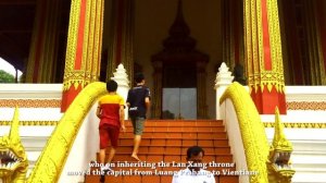 Travel destinations in Vientiane, Lao PDR.