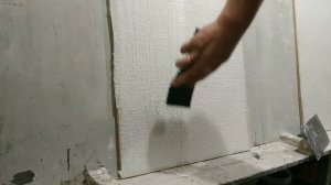Декоративная штукатурка, ,, Мешковина,, из венецианки.