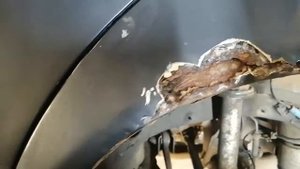 Ремонт заднего крыла бмв е 39 часть 4