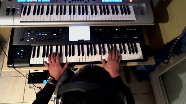 KORG KRONOS - YAMAHA TYROS 4 - VANGELIS ANTARTICA- PETRY GILLES смотреть онлайн