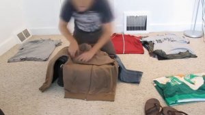 Как компактно упаковать  вещи в сумку класс :)