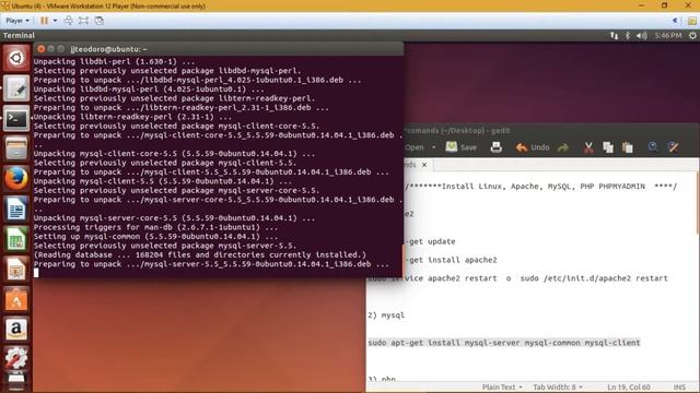 INSTALACION DE UBUNTU 14.04, APACHE, MYSQL, PHP Y PHP MYADMIN EN UNA MAQUINA VIRTUAL смотреть онлайн