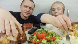 Мукбанг Курица Гриль Mukbang Grilled Chicken