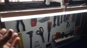 Светильник в гараж.