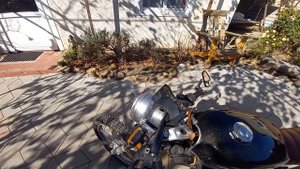 cafe racer из мопеда альфа