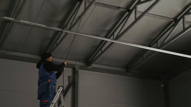 Установка промышленных ворот "DoorHan". п. Нижний Бестях