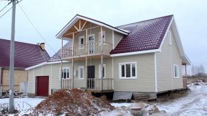 Возведение каркасного дома по проекту «Терем» СК "Белый дом"