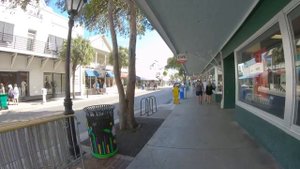 Duval Street in Key West Florida Walking Tour 4K