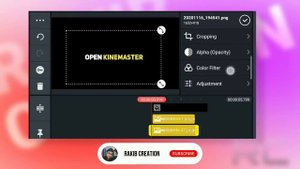 Kinemaster tutorial: Text animation effect.