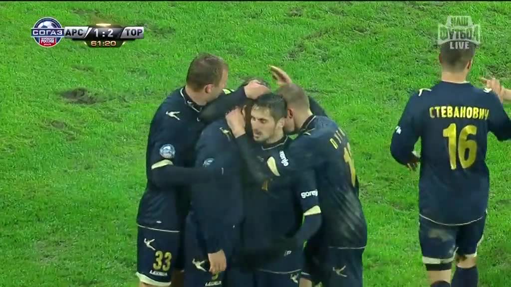 Арсенал (Тула) - Торпедо, Комбаров, Гол, 1-2