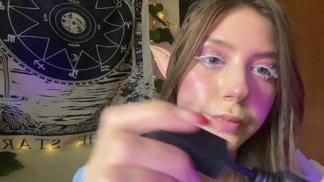 asmr эльфийка соберет тебя на хэллоуин
