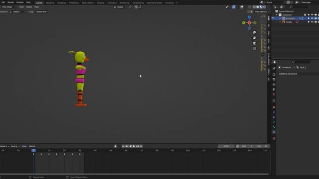 FNAF Git Fit Chica run test смотреть онлайн