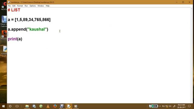 python - 7 ( List  Data type)