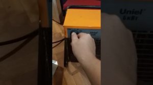 Электрическая тепловая пушка на 380 вольт 5кВт