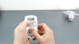 Настройка розетки таймера электронный