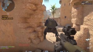 Counter-Strike 2 - FPS test on ASUS Strix G16 with RTX 4060 laptop GPU