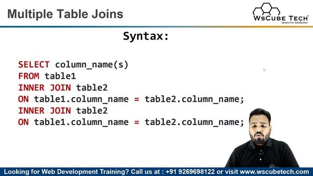 Learn MySQL: How to Join Multiple Tables using MySQL Command? | MySQL Tutorial