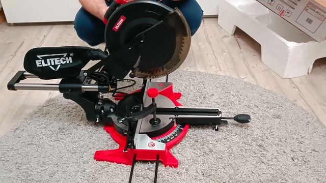 Торцовочная пила ELITECH ПТ2030К смотреть онлайн