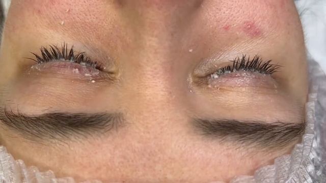 Снятие наращённых ресниц | Второй способ смотреть онлайн