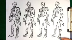 SPIDER-MAN / Spider Man Homecoming/ Far From Home/ Ultimate and The Amazing/ How to Draw Spider-Man