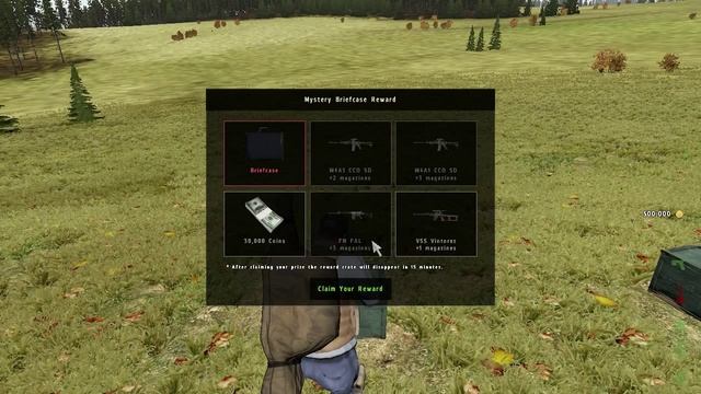 DayZ Epoch script - Mystery Briefcase
