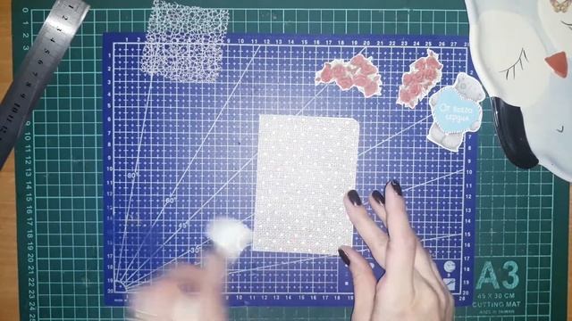 Три простые мини открытки своими руками. Мастер-класс. Скрапбукинг